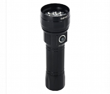 Express Delivery - Geepas Gfl51098 4000Mah Battery Zoomable Led Flash Light - ID 7151373