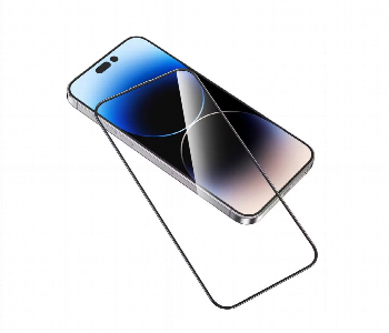 Green Lion 3D Curved Pro Screen Protector For Iphone 15 Pro Max Clear Front View - ID 7151401
