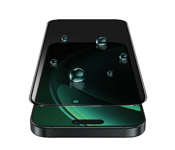 Express Delivery - Green Lion 3D Pv Pet Pro Full Curved Glass For Iphone 16 Pro Max Black - ID 7151454