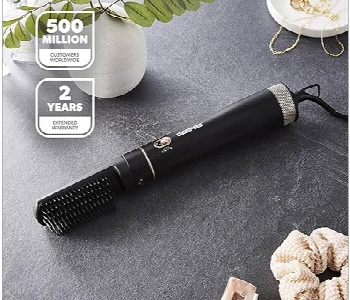 Express Delivery - Geepas Gh86064 1100W Hair Styler For Men And Women With Built In Comb And Two Heat Settings - ID 7151455