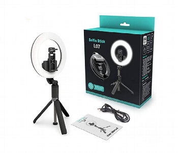 Express Delivery - Selfie Stick L07 With Ring Light - ID 7151479