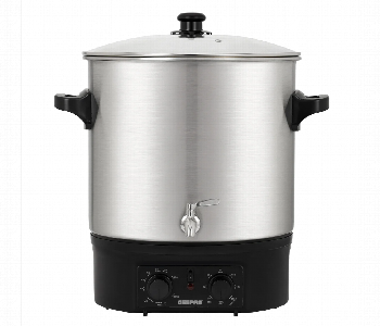 Express Delivery - Geepas Gk38077 27L Stainless Steel Water Boiler With Faucet - ID 7151518