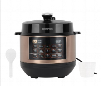 Express Delivery - Geepas Gmc35052 6L 1000W Multi Cooker   Capacity Digital Led Display With Quality Non Stick Inner Pot Digital Control - ID 7151576