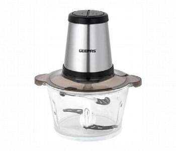 Express Delivery - Geepas Gmc42026 2L 400W Compact Multi Chopper With 2 Speed Levels And Double Blade Assembly - ID 7151586