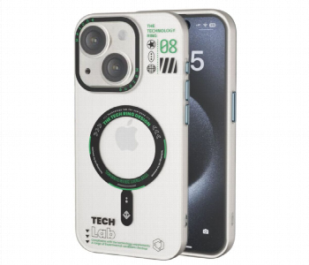 Express Delivery - Mezone Tech Magnetic Case Iphone 15  Black - ID 7151642