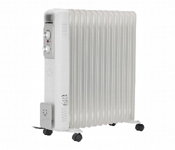 Express Delivery - Geepas Grh28562 13 Fins Oil Filled Radiator Heater With Adjustable Thermostat And Overheat Protection - ID 7151674