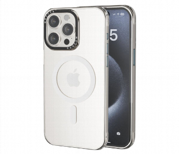 Express Delivery - Mezone Clear Magnetic Case Iphone 14 Pro  White - ID 7151696