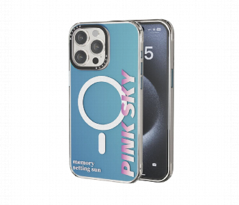 Express Delivery - Mezone Memory Magnetic Case Iphone 14 Pro Pink - ID 7151706