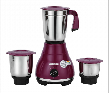 Express Delivery - Geepas Gsb44087 650W Powerful 3 In 1 Mixer Grinder Copper Motor Stainless Steel Jars - ID 7151718