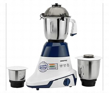 Express Delivery - Geepas Gsb44088 3 In 1 1200W Stainless Steel Mixer Grinder - ID 7151730