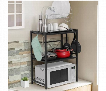 Express Delivery - Expandable Microwave Oven Rack Kitchen Storage - ID 7151841