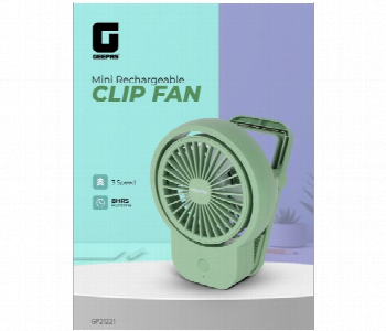 New Arrivals For Geepas Gf21221 Mini Rechargeable Clip Fan With 3 Speed Control And  Up To 8 Hours Runtime - ID 7151855