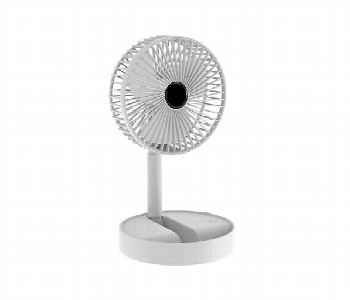 Express Delivery - Telescopic Folding Fan White      Tlscpcfan - ID 7151862