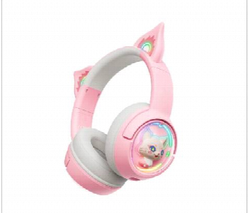Onikuma B5 Rgb Cat Ear Bluetooth Wireless Gaming Headset Front View - ID 7151890