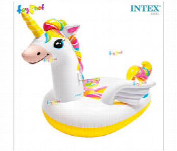 Express Delivery - Intex Mega Unicorn Island 2 51M X1 63M X1 45 M Multi Color - ID 7151910