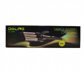 Express Delivery - Daling Triple Barrel Curling Tongs Dl519 - ID 7151993