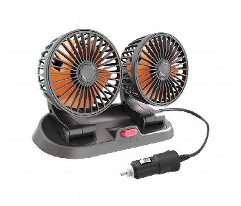Double Head Vehicle Fan   Vhclfan Front View - ID 7152012