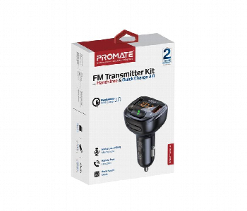 Fm Transmitter Kit With Handsfree And Quick Charge 3.0  Prmtfm30 Front View - ID 7152022