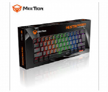New Arrivals For Meetion Dual Mode Bluetooth 60 Gaming Keyboard Mk005Bt - ID 7152081
