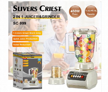 Silver Crest 2 In 1 Juicer And Grinder Front View - ID 7152132