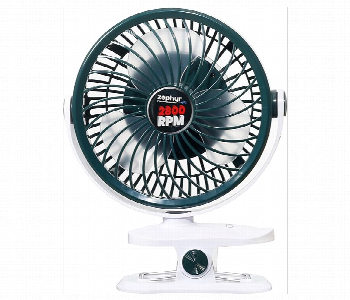 Clikon Ck2041 7 Inch 1200Mah Rechargeable Portable 360 Degree Rotation Fan Front View - ID 7152147
