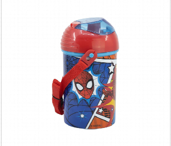 Stor Spiderman Pop Up Canteen Set 450Ml Front View - ID 7152205