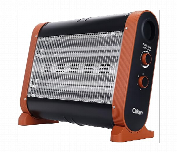 Express Delivery - Clikon Ck4244 1600W Quartz Heater With Safety Over Switch And 2 Heating Levels - ID 7152223