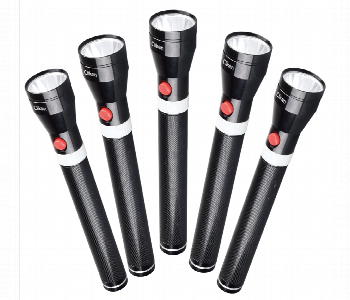 Express Delivery - Clikon Ck8315 5W  3Sc 5Pcs Led Flashlight Combo - ID 7152321
