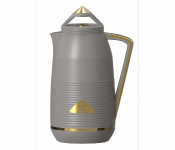 Express Delivery - Avci Home Maker Sy La004 Lgr Flask Single 1.0 Litre Light Grey Gold - ID 7152337