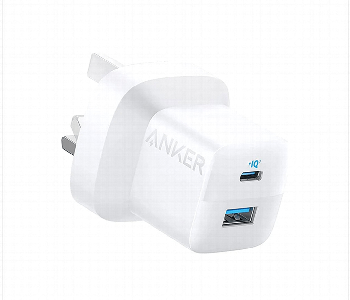 Express Delivery - Anker 323 Charger 33W Dual Port Adapter A2331K21 White - ID 7152357