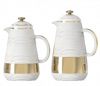 Express Delivery - Avci Home Maker Sy La009 Wht Flask Set 0.7 Litre And 1.0 Litre White - ID 7152390