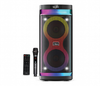 Express Delivery - Clikon Ck877 60W Sound Loom Wireless Party Box  Dual Speaker With Dynamic Light Show And Bluetooth - ID 7152457