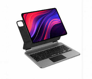 Express Delivery - Moxedo Magic Keyboard Case With Smart Touch Trackpad And Rgb For Ipad 13Pro 2024 - ID 7152487