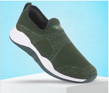 Express Delivery - Sparx Sm 946 Shoes For Men Uk7  Eu41 Ft Green Gold - ID 7152619