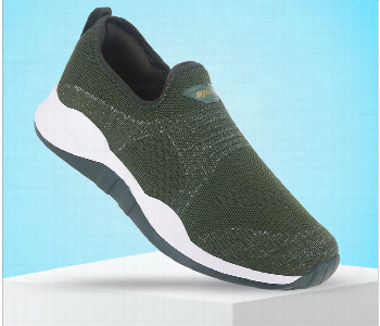 Express Delivery - Sparx Sm 946 Shoes For Men Uk10 Eu44 Ft Green Gold - ID 7152667