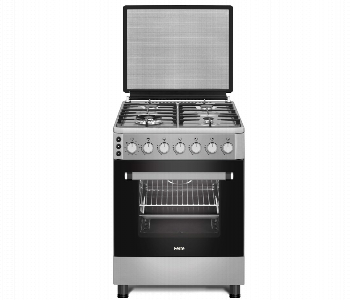Express Delivery - Ferre Fr.n60X60G4 Wb Ss Gas Cooker 60X60Cm Dual Wok Oven Grill Made In Turkey - ID 7152724