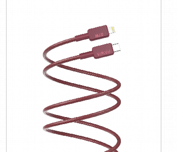 Express Delivery - Pawa El Claro Series Premium Braided Cable Usb C To Lightning 27W Burgundy - ID 7152735