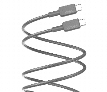 Express Delivery - Pawa El Caro Braided Cable Usb C To Usb C Gray - ID 7152736