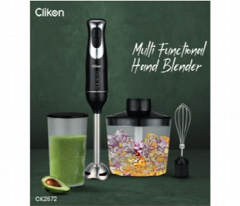 Express Delivery - Clikon Ck2672 600W Hand Blender With Powerful Copper Motor And Stainless Steel Blades - ID 7152746