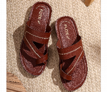 New Arrivals For Flite Slippers For Men Pug 186 Uk9 Eu43 Brown - ID 7152766
