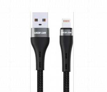 New Arrivals For Green Lion Usb A To Lightning 12W Charger Cable Durable High Speed Wire For Apple Devices - ID 7152924
