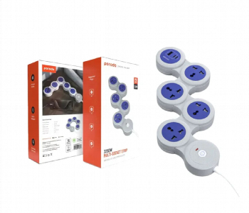 Express Delivery - Porodo Usb A Type C And 4 Ac Multiport Socket With Uk Plug 2500W - ID 7153050