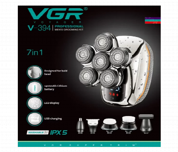 Your Best Beard Starts Here For Vgr 7 In1 Men Grooming Kit V 394 - ID 7153106