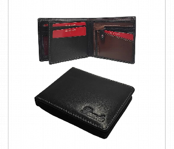 New Arrivals For Damda Secure Leather Wallet With Zipper Black - ID 7153166