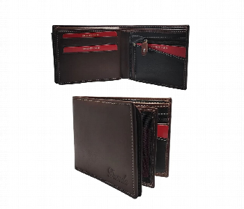 New Arrivals For Damda Secure Leather Wallet With Zipper  Brown - ID 7153167