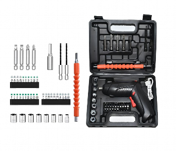 Electric Cordless 48 In1 Screwdriver Set Front View - ID 7153240
