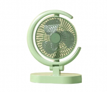 New Arrivals For Stylish Rechargeable Desktop Fan Green - ID 7153255