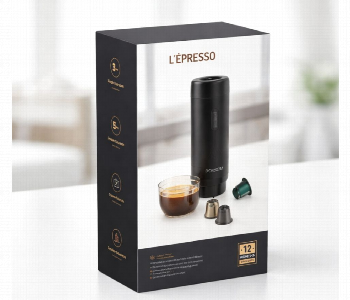 Express Delivery - Lepresso Momento 2.0 Portable Espresso Maker Rechargeable Coffee Machine 2500Mah Black - ID 7153259