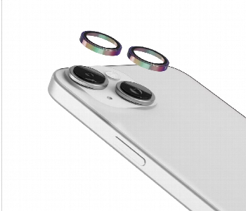 Express Delivery - Levelo Lucent Duo 9H Hardness Camera Lens Protector For Iphone 15 Or 15 Plus Titanium - ID 7153363