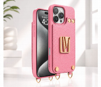 Express Delivery - Levelo Serena Leather Case For Iphone 16 Pro Max  Pink Lvlsrn16Pmpk - ID 7153446